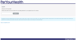 Desktop Screenshot of peryourhealth.com